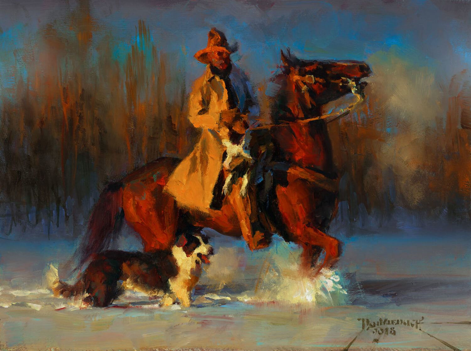 Dan Mieduch American West Representational Painter